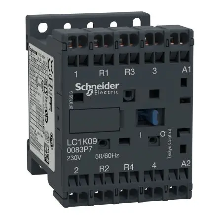 Produktfoto 1 von Schneider Electric TeSys K Leistungsschütz 48 V-Spule, 4 -polig / 20 A 2 Schließer + 2 Öffner