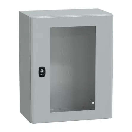 Produktfoto 1 von Schneider Electric PanelSeT S3D Stahl Wandgehäuse IP66, HxBxT 500 mm x 400 mm x 250mm