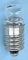 Produktfoto 1 von Orbitec Anzeigelampe 2.2V Klar, E10 Sockel 250mA Ø 9.5 mm