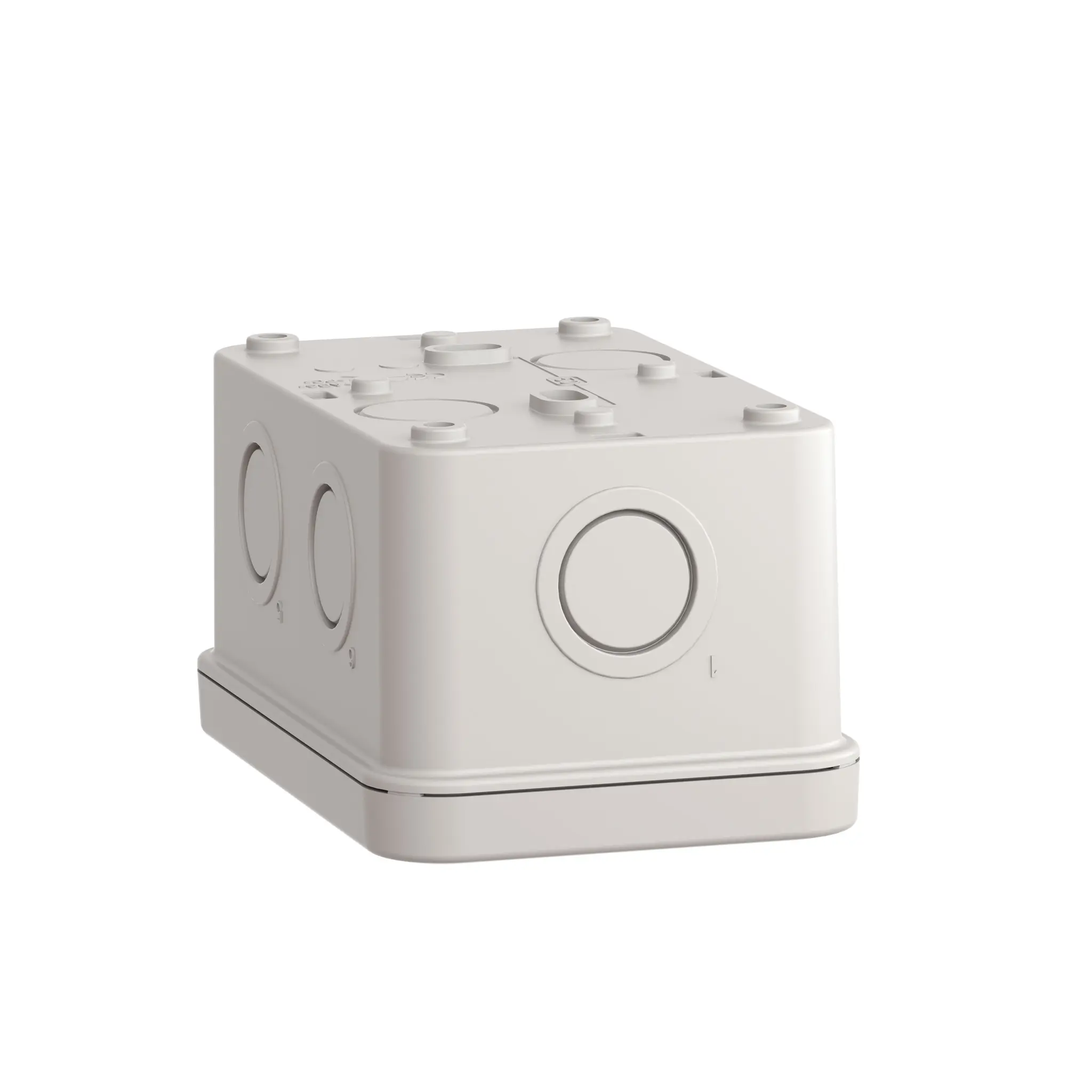 Produktfoto 1 von Schneider Electric XAL Steuerstation-Gehäuse, 2 x Ø 22 mm, Hellgrau, ABS, IP54