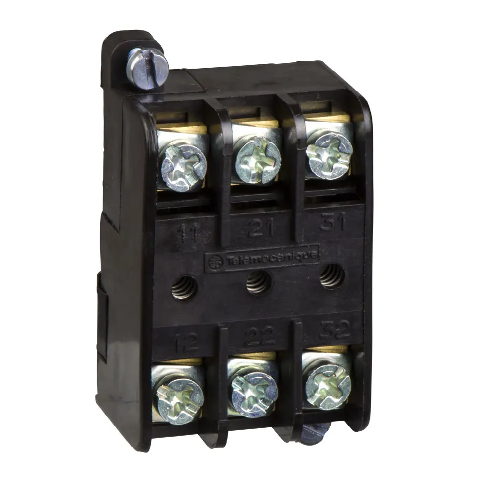 Produktfoto 1 von Schneider Electric XEN Kontaktblock 3 Öffner 240V Schraubanschluss