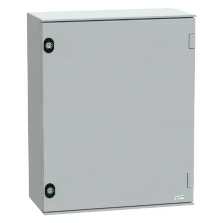 Produktfoto 1 von Schneider Electric PanelSeT GF Polyester Wandanschlusskasten Grau IP66, HxBxT 530 mm, 430 mm x 200 mm