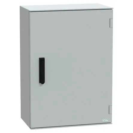 Produktfoto 1 von Schneider Electric PanelSeT GF Polyester Wandanschlusskasten Grau IP66, HxBxT 747 mm, 536 mm x 300 mm