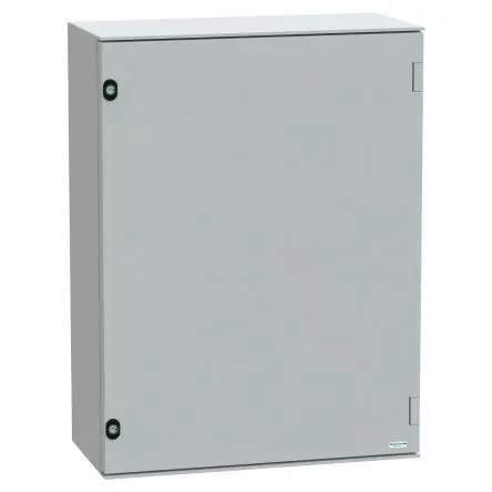 Produktfoto 1 von Schneider Electric PanelSeT Polyester Wandanschlusskasten Grau IP66, HxBxT 847 mm, 636 mm x 300 mm