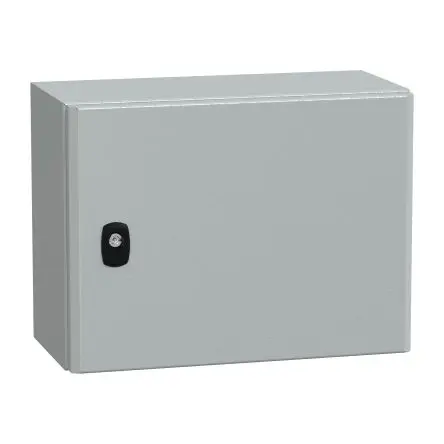 Produktfoto 1 von Schneider Electric PanelSeT S3D Stahl Wandanschlusskasten Grau IP66, HxBxT 300 mm, 400 mm x 200 mm