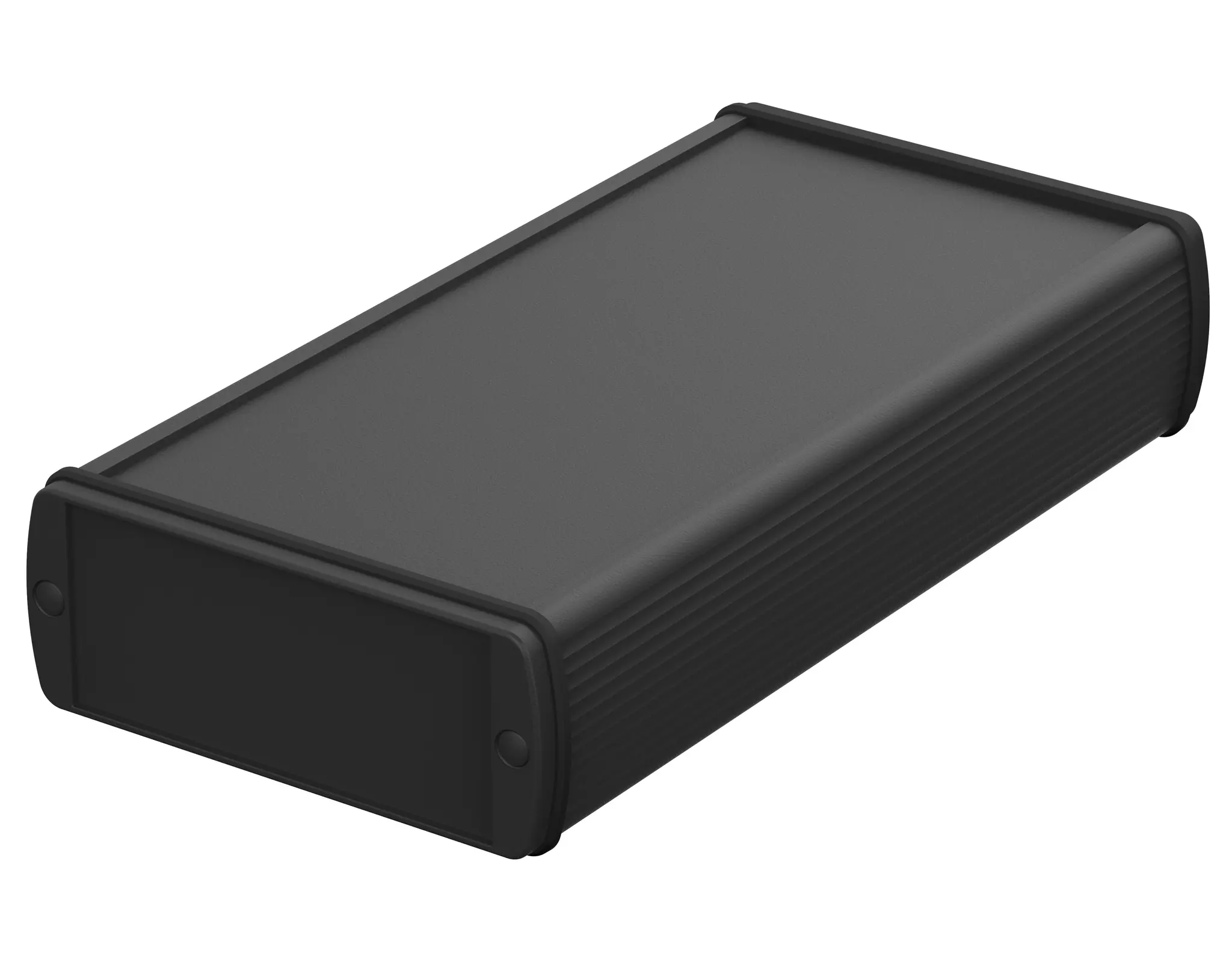 Produktfoto 1 von Bopla Alubos (Set); Universalgehäuse; Aluminium; Schwarz IP65 Breite 42 mm Höhe 42 mm Länge 108 mm