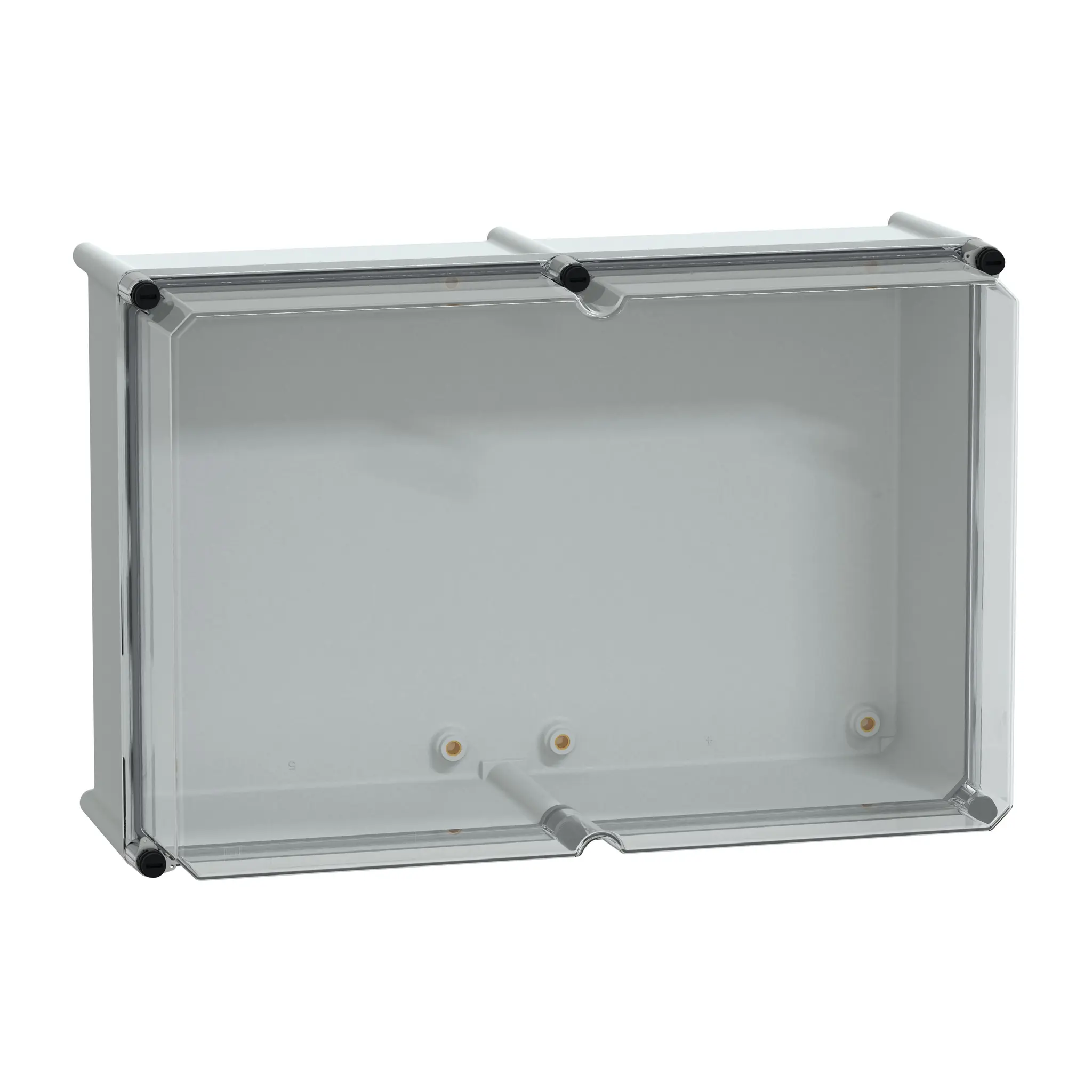 Produktfoto 1 von Schneider Electric Thalassa PLS; Universalgehäuse; GF Polyester; Grau; IK09 IP66 Breite 540 mm Höhe 360 mm Länge 230 mm