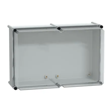 Produktfoto 1 von Schneider Electric PanelSeT; Universalgehäuse; GF Polyester; Grau; IK09 IP66 Breite 540 mm Höhe 360 mm Länge 230 mm