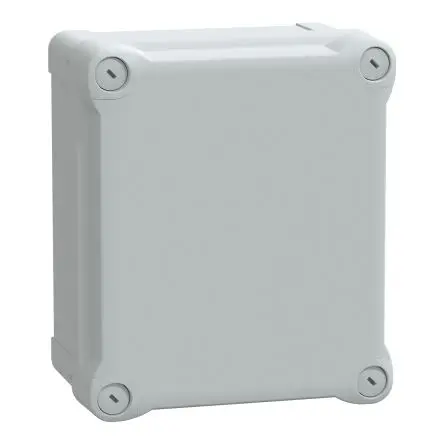 Produktfoto 1 von Schneider Electric PanelSeT; Universalgehäuse; Polycarbonat; Grau; IK08 IP66 Breite 150 mm Höhe 175 mm Länge 100 mm