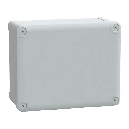 Produktfoto 1 von Schneider Electric PanelSeT; Universalgehäuse; Polycarbonat; Grau; IK08 IP66 Breite 175 mm Höhe 225 mm Länge 100 mm