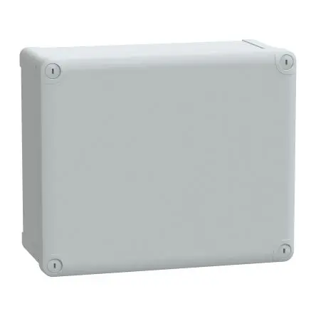 Produktfoto 1 von Schneider Electric PanelSeT; Universalgehäuse; Polycarbonat; Hellgrau; IK08 IP66 Breite 225 mm Höhe 275 mm Länge 120 mm