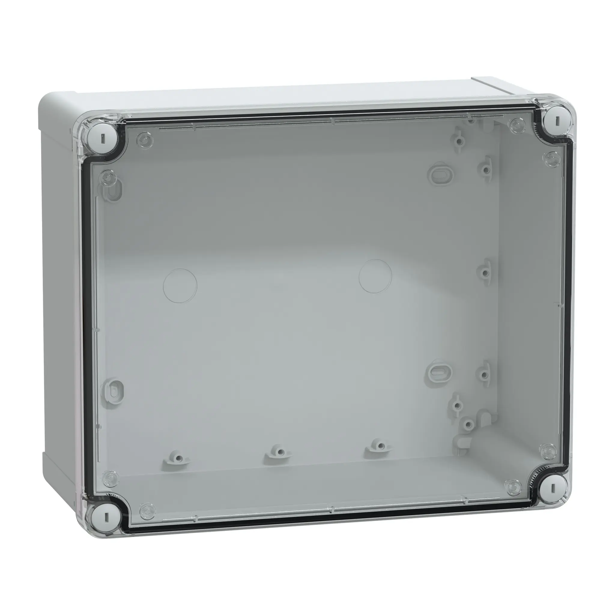 Schneider Electric NS; Universalgehäuse; Polycarbonat; Hellgrau; IK08 IP66 Breite 225 mm Höhe 275 mm Länge 120 mm