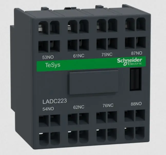 Produktfoto 1 von Schneider Electric LADC Hilfskontaktblock Tesys, 2 Öffner + 2 Schließer