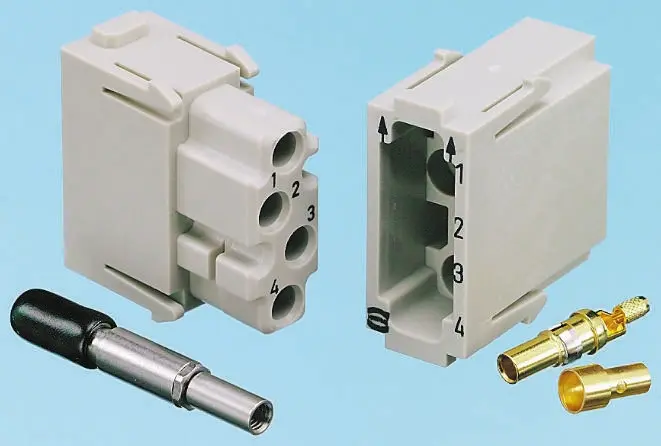 Produktfoto 1 von HARTING Han Coaxial Robustes Power Steckverbinder-Modul, 1-polig Buchse, Koaxialkontakt