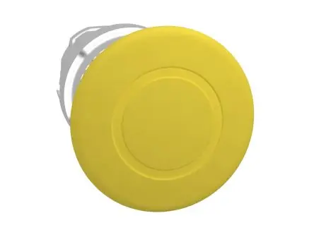 Produktfoto 1 von Schneider Electric Harmony Druckschalter Ø 22 mm, Gelb Rastend Pilzkopf Rund Metall, IP66