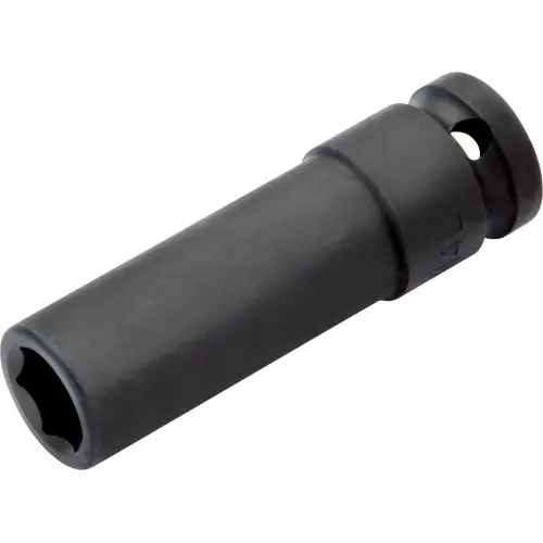 Produktfoto 1 von SAM 1/2 in, 15 mm Sechskant Schlag-Steckschlüssel lang, 80 mm