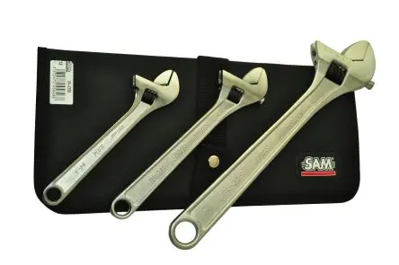 Produktfoto 1 von SAM Schraubenschlüssel Rollgabelschlüssel Nicht parkend, / Länge 381 mm