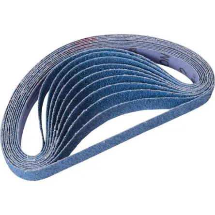 Produktfoto 1 von SAM Schleifriemen, Aluminiumbeschichtet, Mittel Grad, Korngröße 36, 520 mm 520mm
