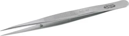 Produktfoto 1 von SAM Edelstahl Pinzette, 110mm Antimagnetisch 1-teilig