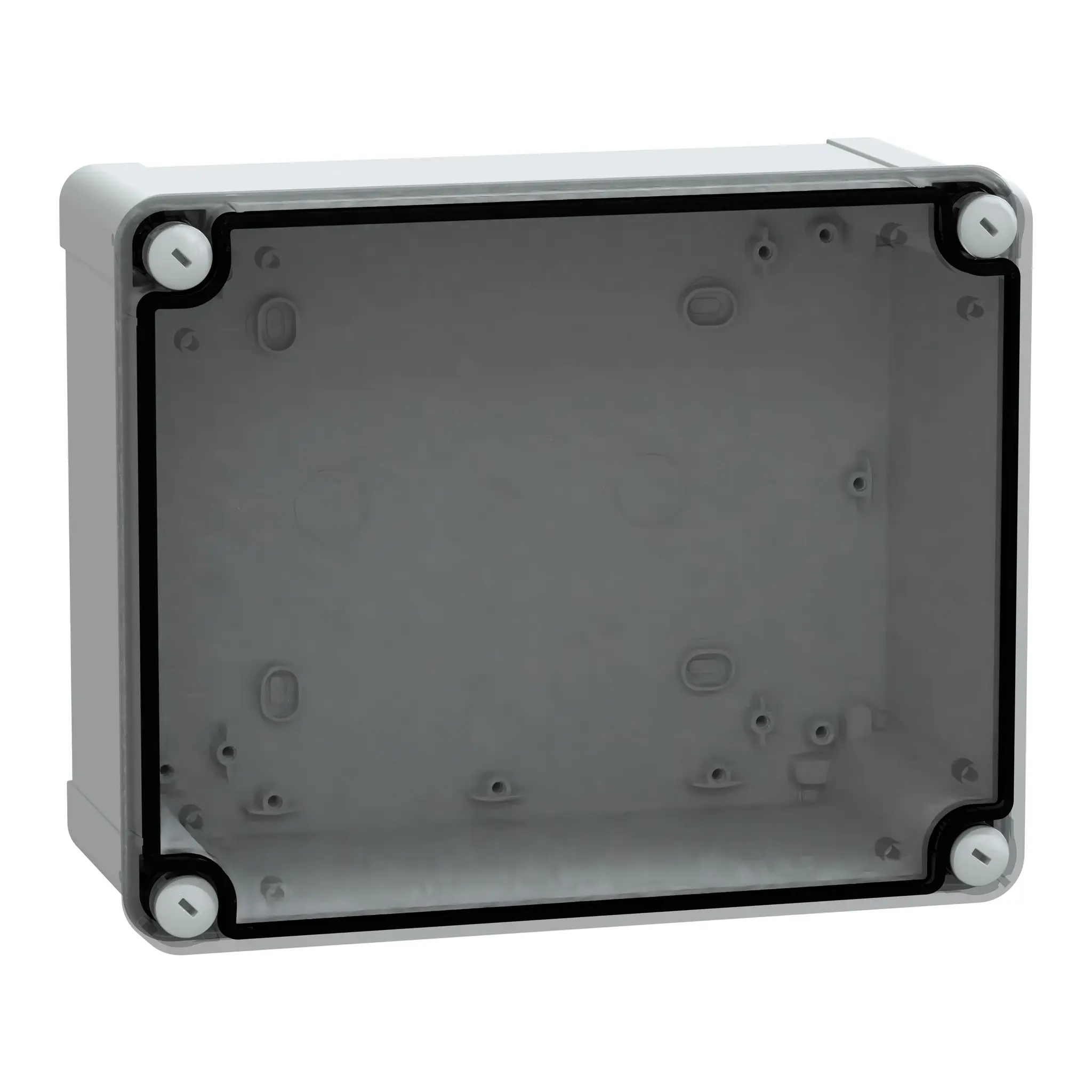 Produktfoto 1 von Schneider Electric Thalassa TBP Polycarbonat Wandanschlusskasten Grau IP66, HxBxT 241 mm, 194 mm x 107 mm