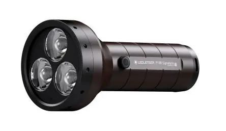 Produktfoto 1 von LEDLENSER Wiederaufladbar Taschenlampe LED Schwarz / P18R