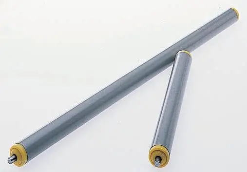 Interroll Kunststoff, Rund Transportrolle Ø 20 mm x 450 mm, Federbelastet Spindel 6 mm, Stahl 467 mm