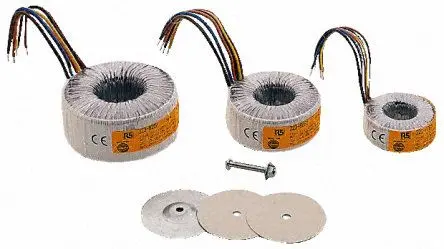 Produktfoto 1 von Nuvotem Talema Ringkerntransformator, Primär 230 V ac / Sekundär 2 x 55 V ac 2 Ausg. 800 VA, 7.27A 5.1 kg 450 Hz