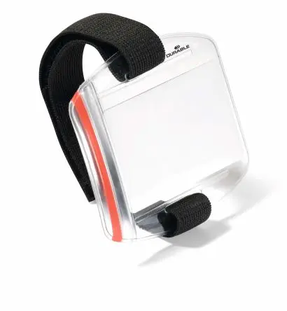 Produktfoto 1 von Durable Badge Halter Klar Kunststoff L. 90 mm B. 110mm