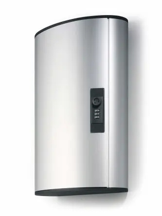 Durable Silber Aluminium Wand
