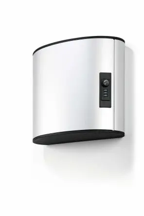 Produktfoto 1 von Durable Silber Aluminium Wand