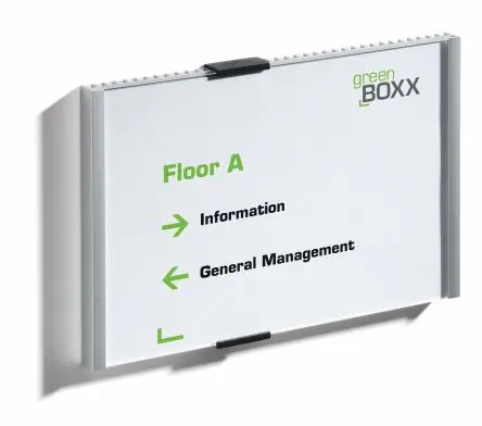 Produktfoto 1 von Durable Türschild A5 Weiß Blätter