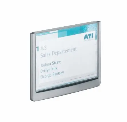 Produktfoto 1 von Durable Türschild A6 Weiß Blätter