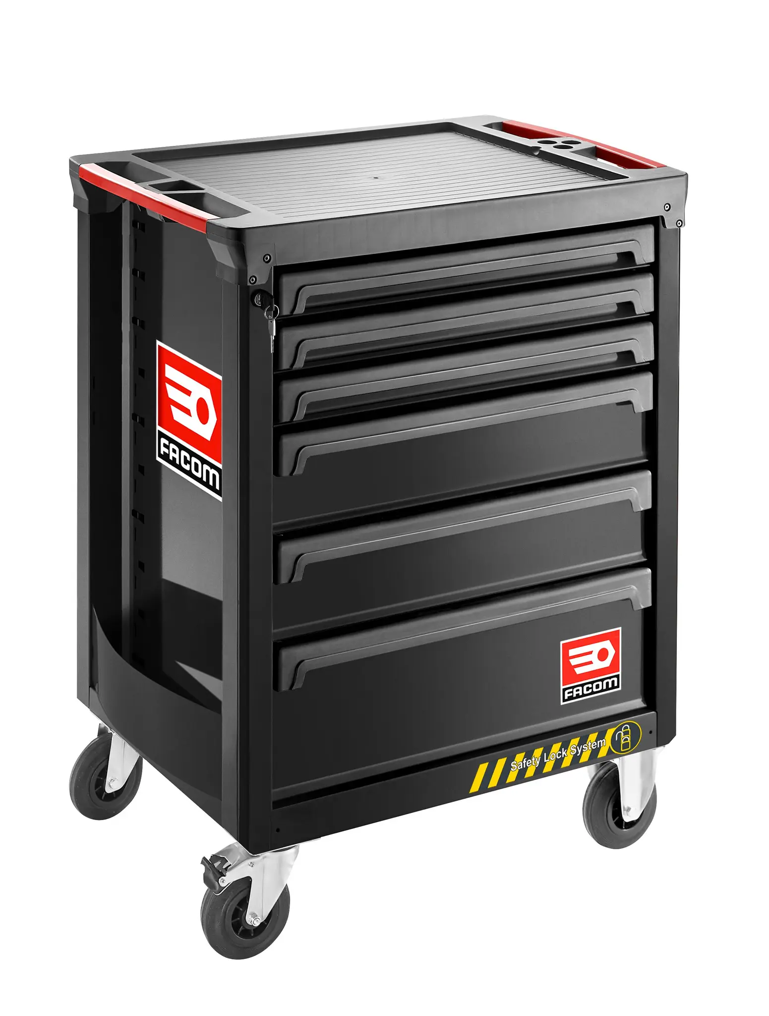 Produktfoto 1 von Facom 6 Gestellwagen, Kunststoff, Metall Rahmen, max. 30 kg 560 mm 560 mm