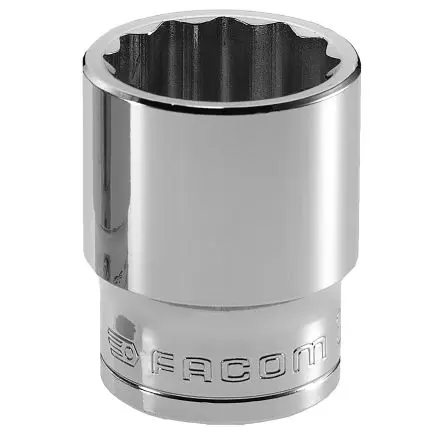 Facom 12.7 mm 12-Kant Buchse SW 21 mm Vierkant x 16mm
