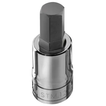 Produktfoto 1 von Facom 12.7 mm Sechskant Buchse SW 19 mm Vierkant x 60mm