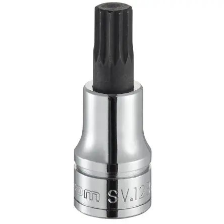 Produktfoto 1 von Facom 1/2 in Bit Buchse SW 12 mm Vierkant x 60mm