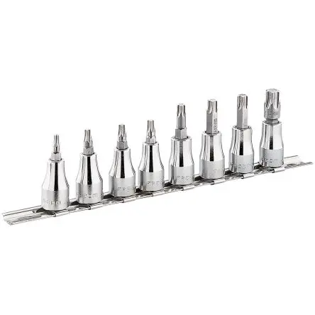 Produktfoto 1 von Facom Steckschlüsselsatz 12.7 mm Vierkant 6-Kant T20 to T55 8-teilig