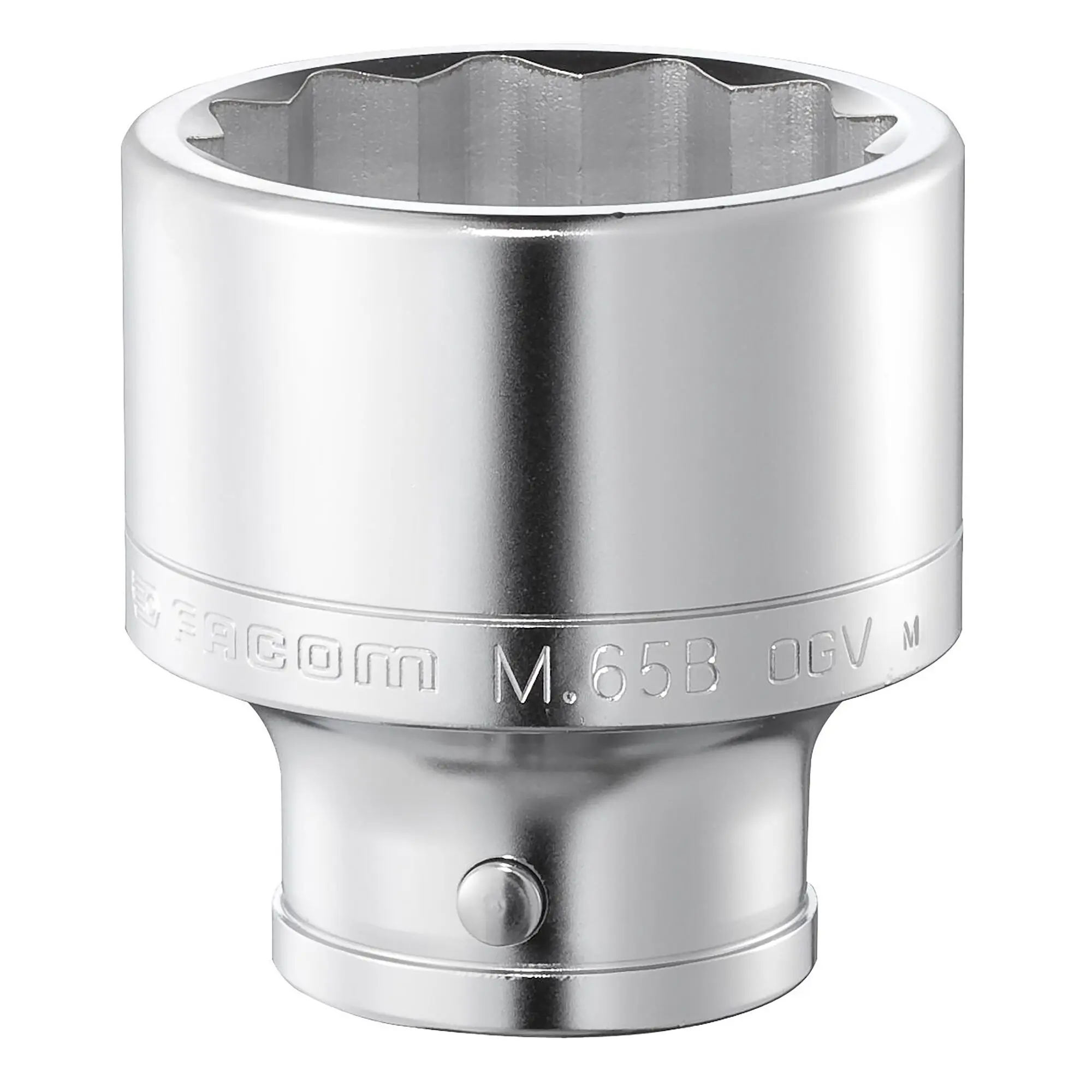 Produktfoto 1 von Facom 65 mm 12-Kant Buchse SW 65 mm Vierkant x 92 mm