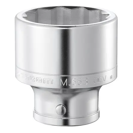 Produktfoto 1 von Facom 1 in 12-Kant Buchse SW 65 mm Vierkant x 92mm