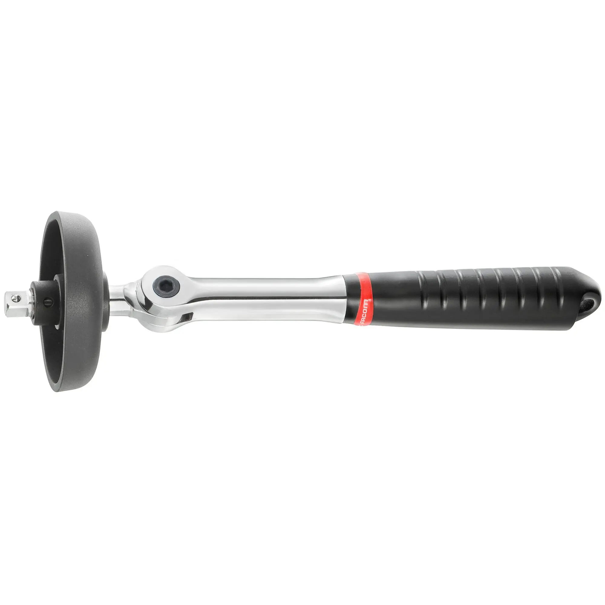 Produktfoto 1 von Facom D.48 3/8 in Steckschlüssel Ratsche Chrom Vanadium Stahl Schließer (NO), Länge 280 mm