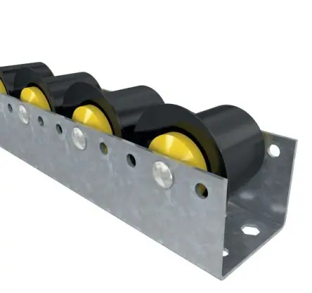 Produktfoto 1 von Interroll Polyamid, Rund Förderbandrolle Ø 50 mm x 65 mm, Flansch Spindel 8 mm 300 N 63mm