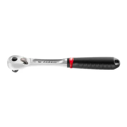 Produktfoto 1 von Facom JL.171 3/8 in Ratsche Bi-Material, Elastomer Chrom Vanadium Stahl Höhensicher, Länge 210mm