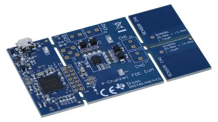 Produktfoto 1 von Texas Instruments FDC2214 FDC2214 mit zwei kapazitiven Sensoren Auswertemodul, Evaluierungsplatine Entwicklungstool