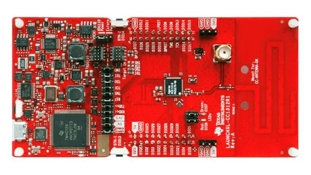 Produktfoto 1 von Texas Instruments CC1312R Wireless MCU LaunchPad Entwicklungskit ARM-Kortex, Entwicklungskit Mikrocontroller Wireless
