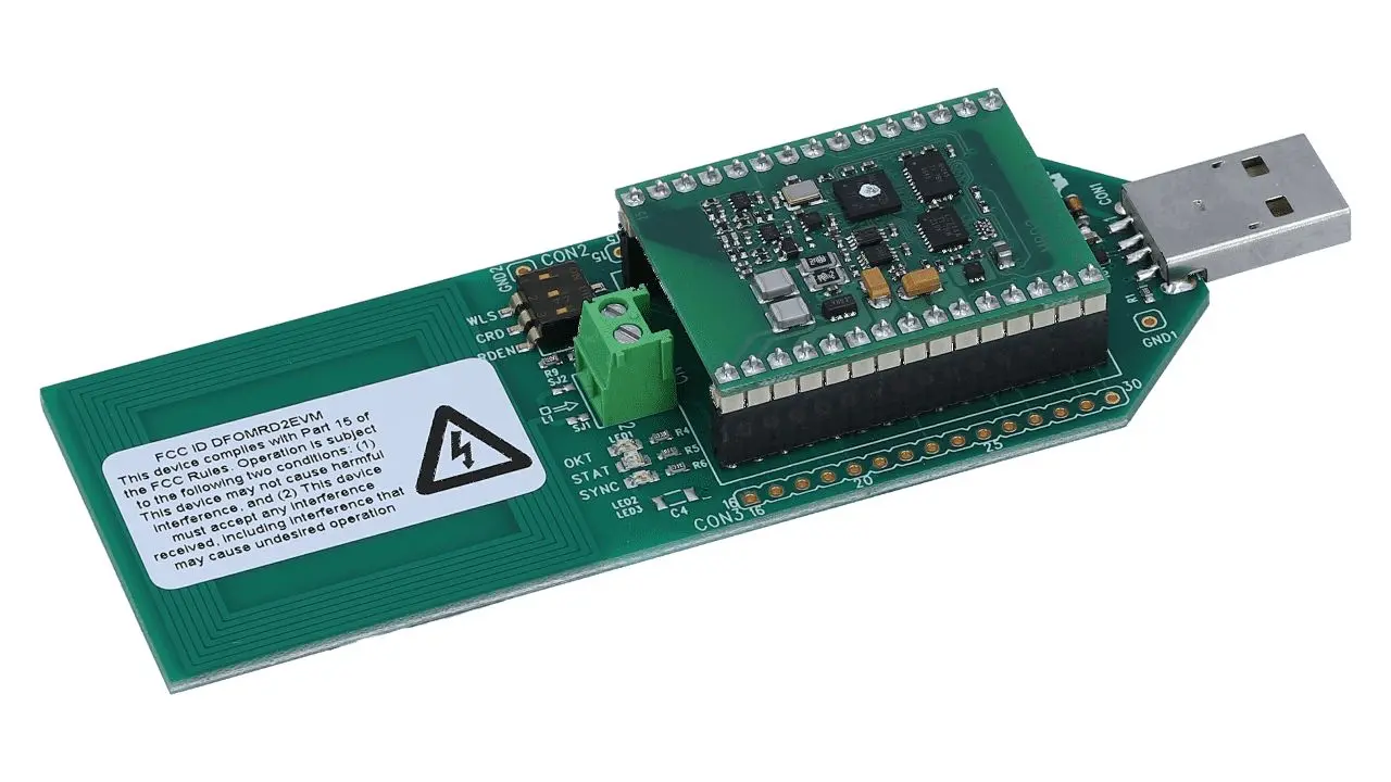 Produktfoto 1 von Texas Instruments Development Kit, 134KHz Drahtloses Entwicklungstool Wireless MCU für Advanced Transponder, Halbduplex
