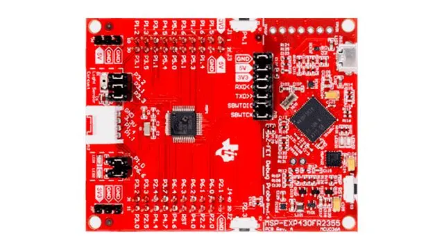 Produktfoto 1 von Texas Instruments MSP430FR2355 LaunchPad Entwicklungskit 16-Bit-MCU, Entwicklungskit Entwicklungstool Microcontroller