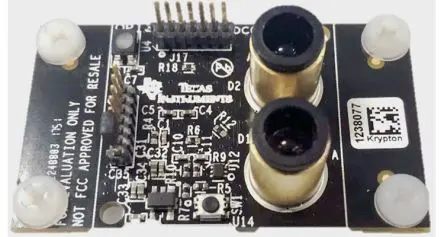 Produktfoto 1 von Texas Instruments OPT3101, Evaluierungsplatine Entwicklungstool Sensor, TOF-Sensor für Opt3101