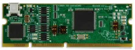 Produktfoto 1 von Texas Instruments F28069 Piccolo Steuerkarte 32-Bit-MCU, Tochterkarte Entwicklungstool Microcontroller C2000 C2000