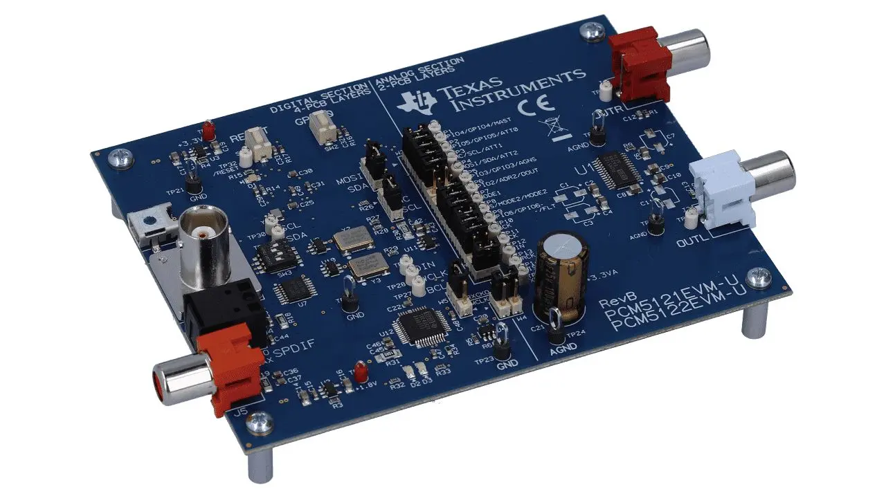 Produktfoto 1 von Texas Instruments Evaluierungsplatine für Evaluierungs-Modul, Audioverstärker, TPA3255EVM Ultra HD Evaluierungsmodul