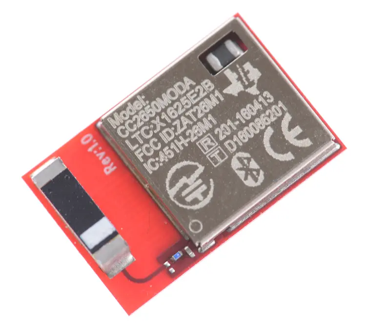 Produktfoto 1 von Texas Instruments Bluetooth, Steckmodul Bluetooth-HF-Modul ARM Cortex M3 Cortex M